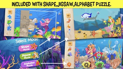 Mermaid Funny Puzzle Screenshot