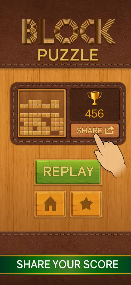 Wood Block The Puzzle Game