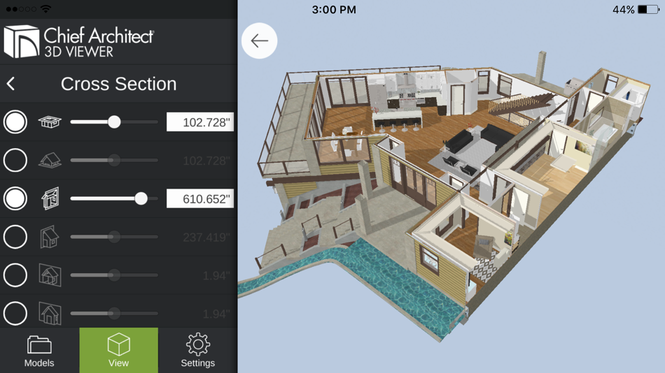 #4. 3D Viewer by Chief Architect (iOS) Podle: Chief Architect
