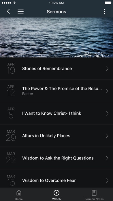 Calvary Christian Church Screenshot