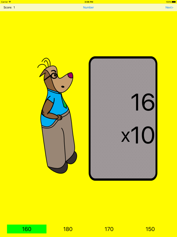 Screenshot #6 pour Multiplication Drills Quiz