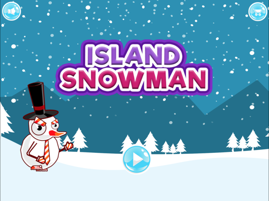 Screenshot #4 pour Island Snowman Runner