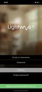 LightwaveRF Home Automation screenshot #1 for iPhone