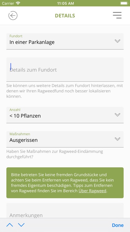 Ragweed Finder screenshot-3
