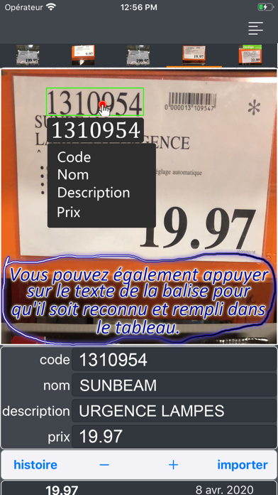 Screenshot #2 pour Record prix  supermarché