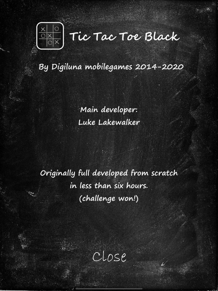 TicTacToe black