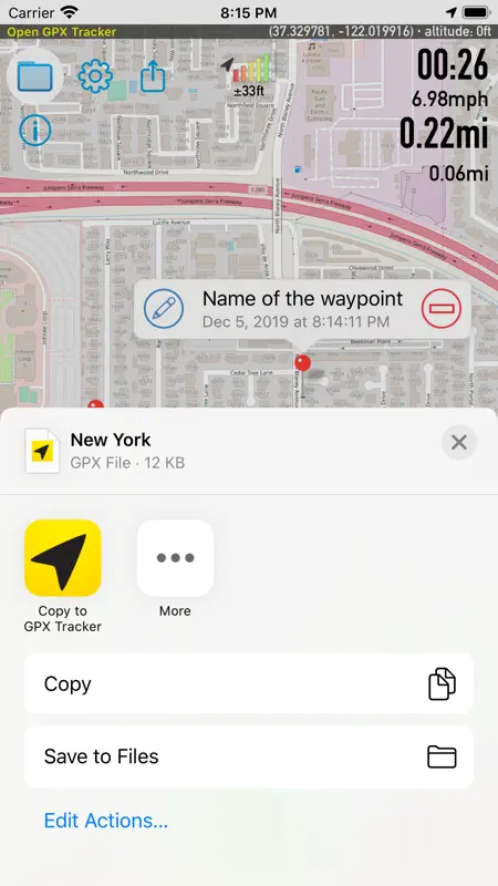 Open GPX Tracker screenshot 6 of 7