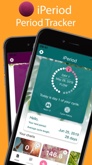 iPeriod Lite Period Tracker Screenshot