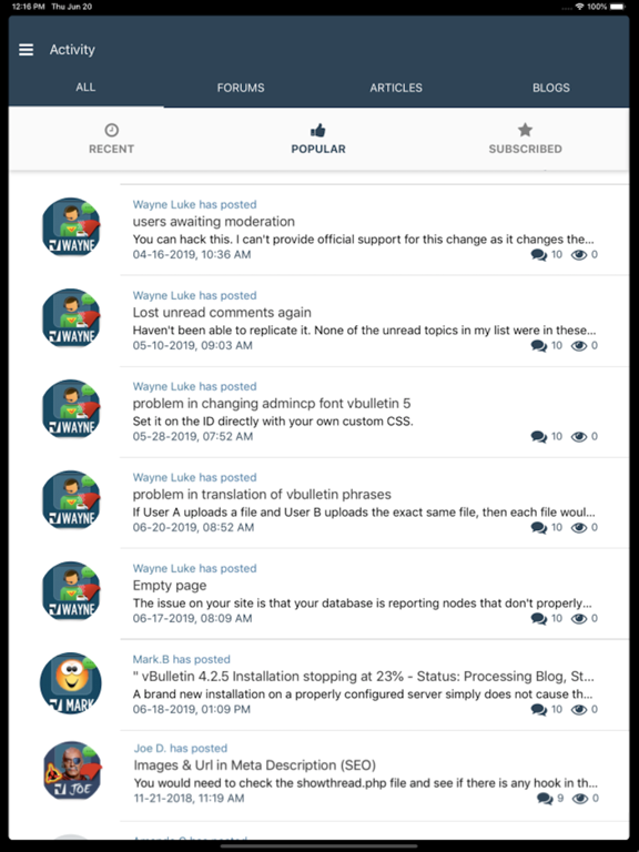 Screenshot #4 pour DEF CON Forums