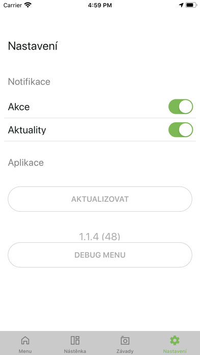 Úvaly v mobilu Screenshot