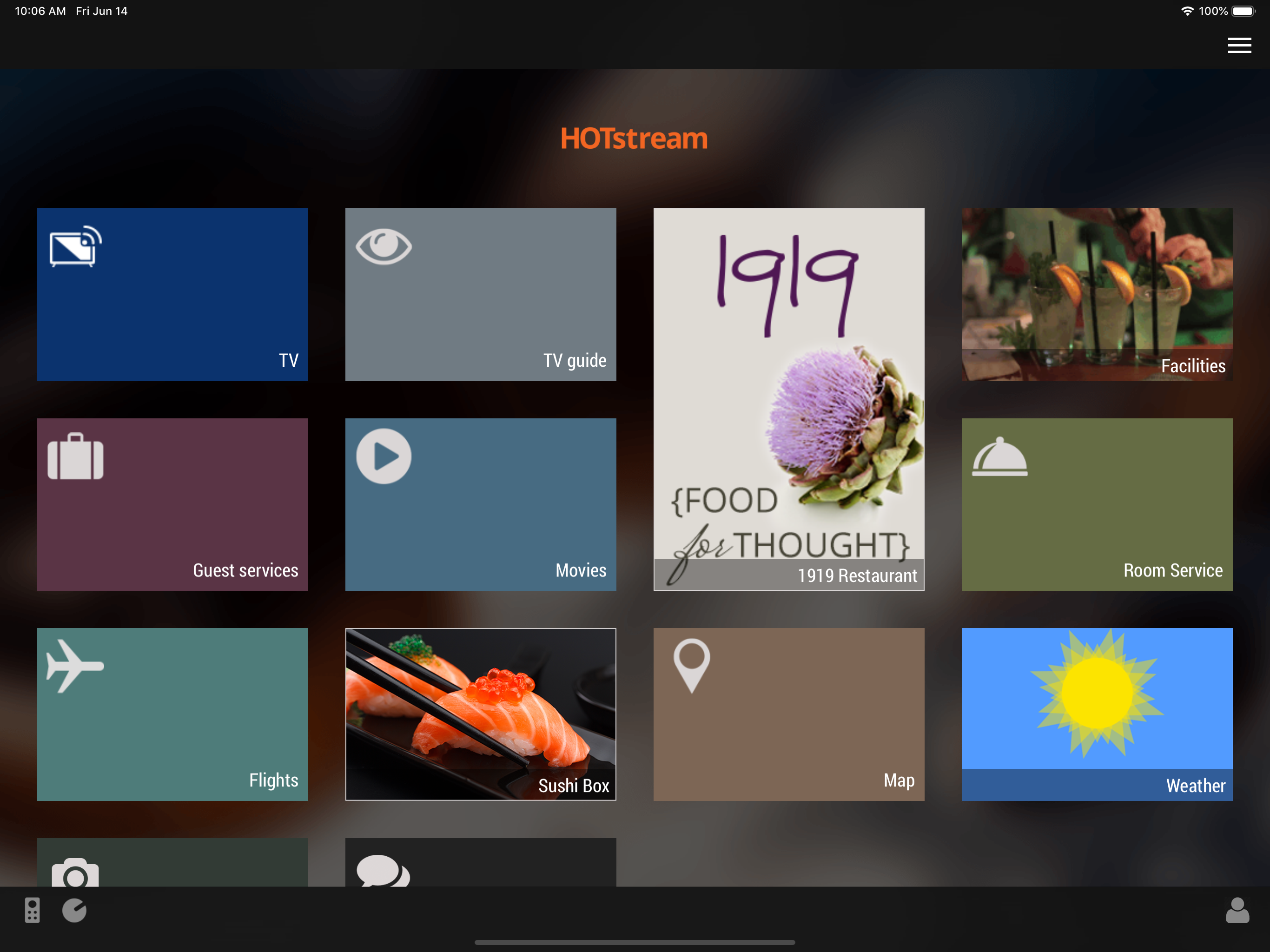 MCOMS HOTstream Mobile App