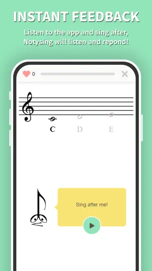 Скриншот Notysing на iPhone 2