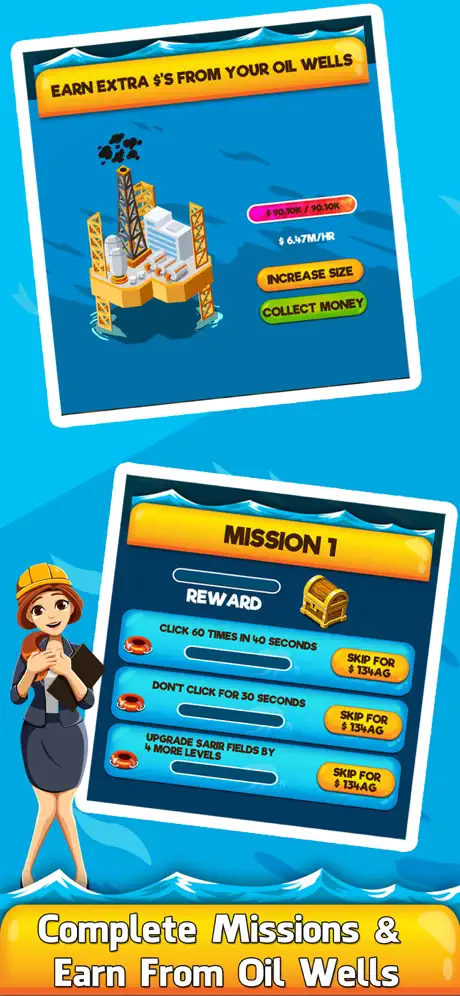 Oil Tycoon 2: Idle Empire Game