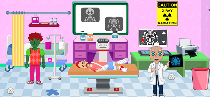 Pretend Play in Hospital