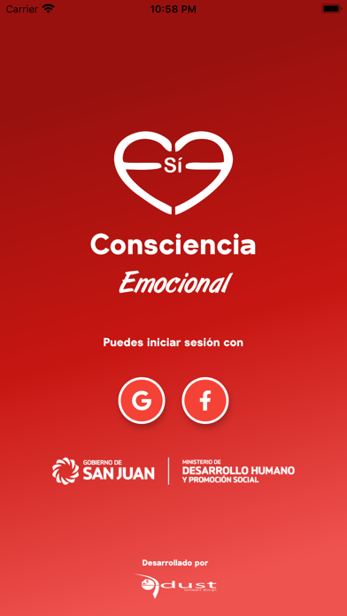 Consciencia Emocional Screenshot