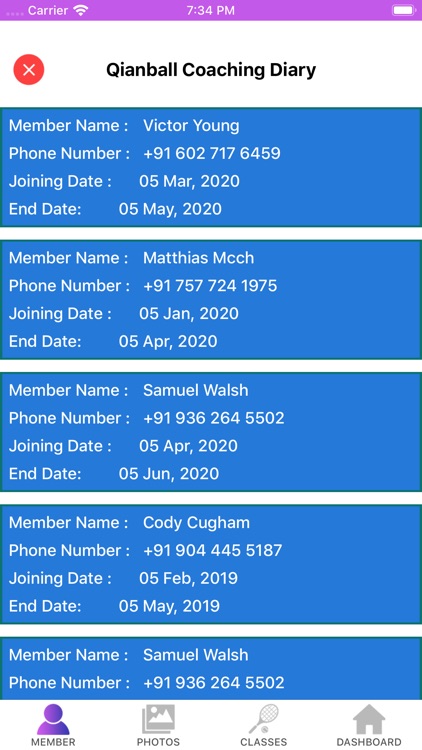Qianball Coaching Diary screenshot-6
