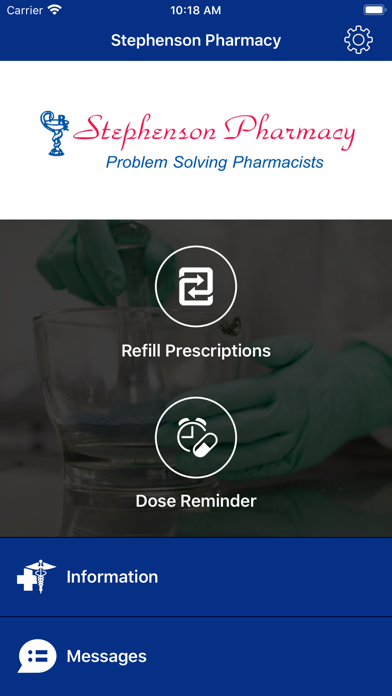Stephenson Pharmacy Screenshot