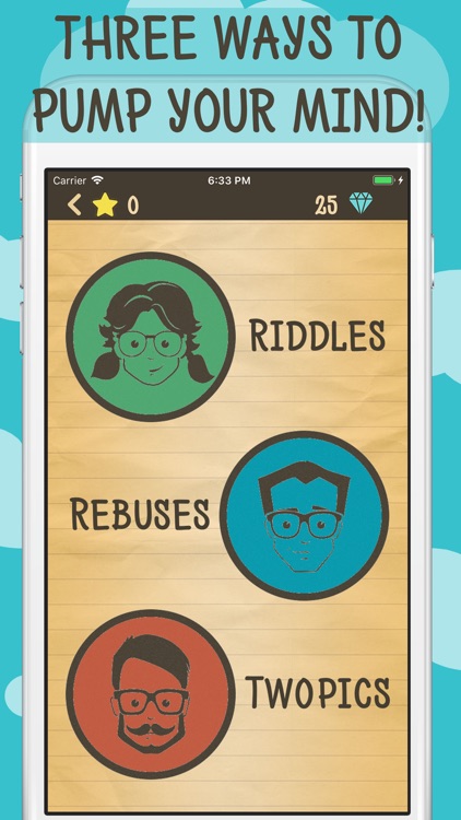 Riddles, Rebuses and Two Pics