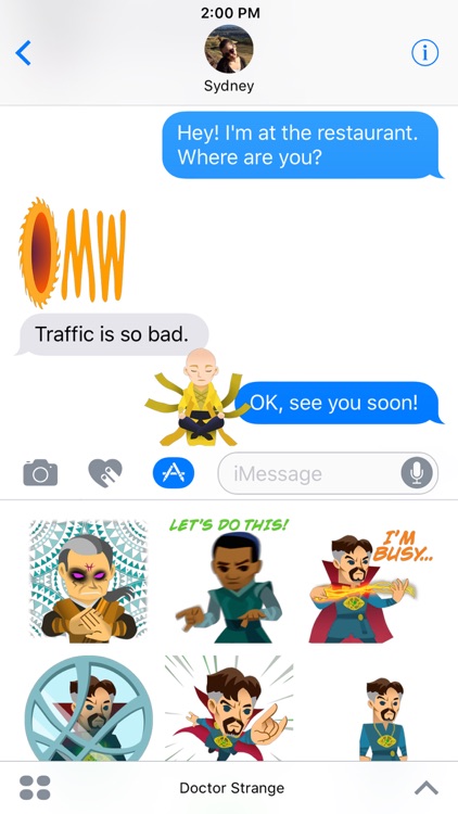 Doctor Strange Stickers