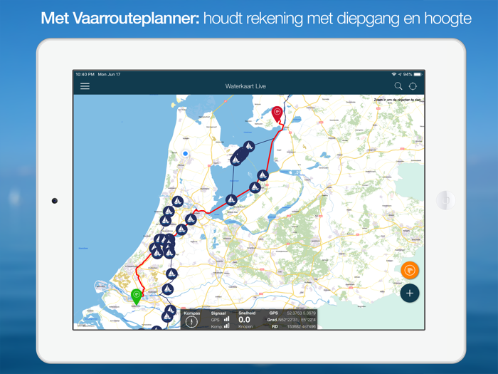 Water Map Live - Holland