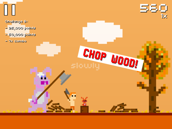 Screenshot #2 for Super Lumberjack