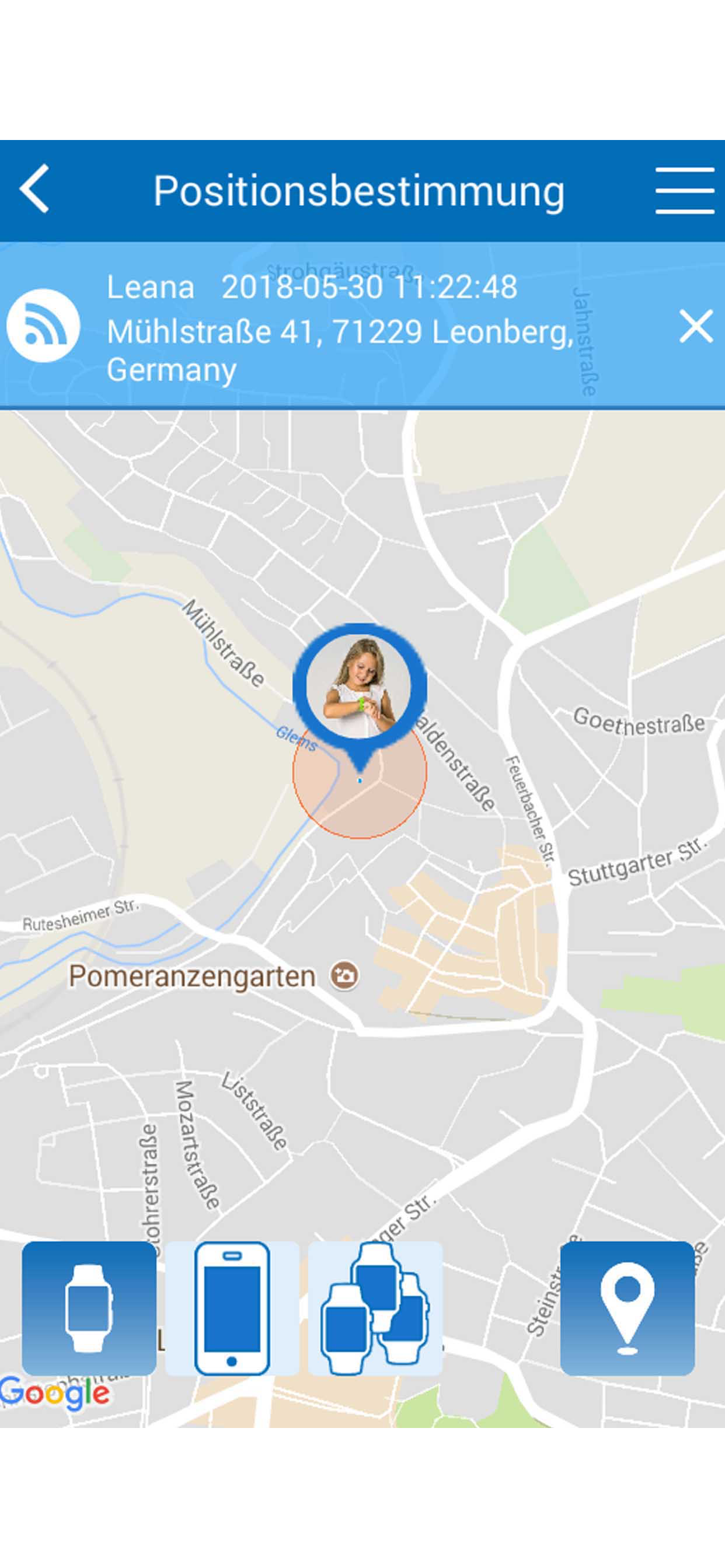 reer AngelGuard GPS-Uhr screenshot 4