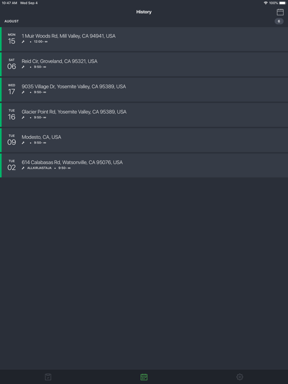 GSMtasks iPad screenshot 4 - Business app