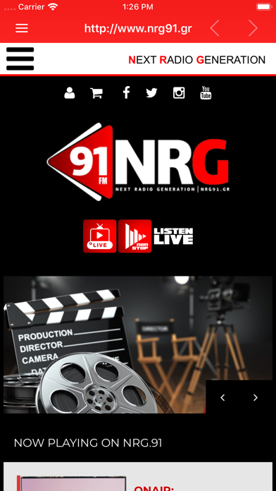 NRG 91 iPhone screenshot 7 - Music app