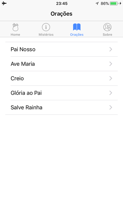 App screenshot