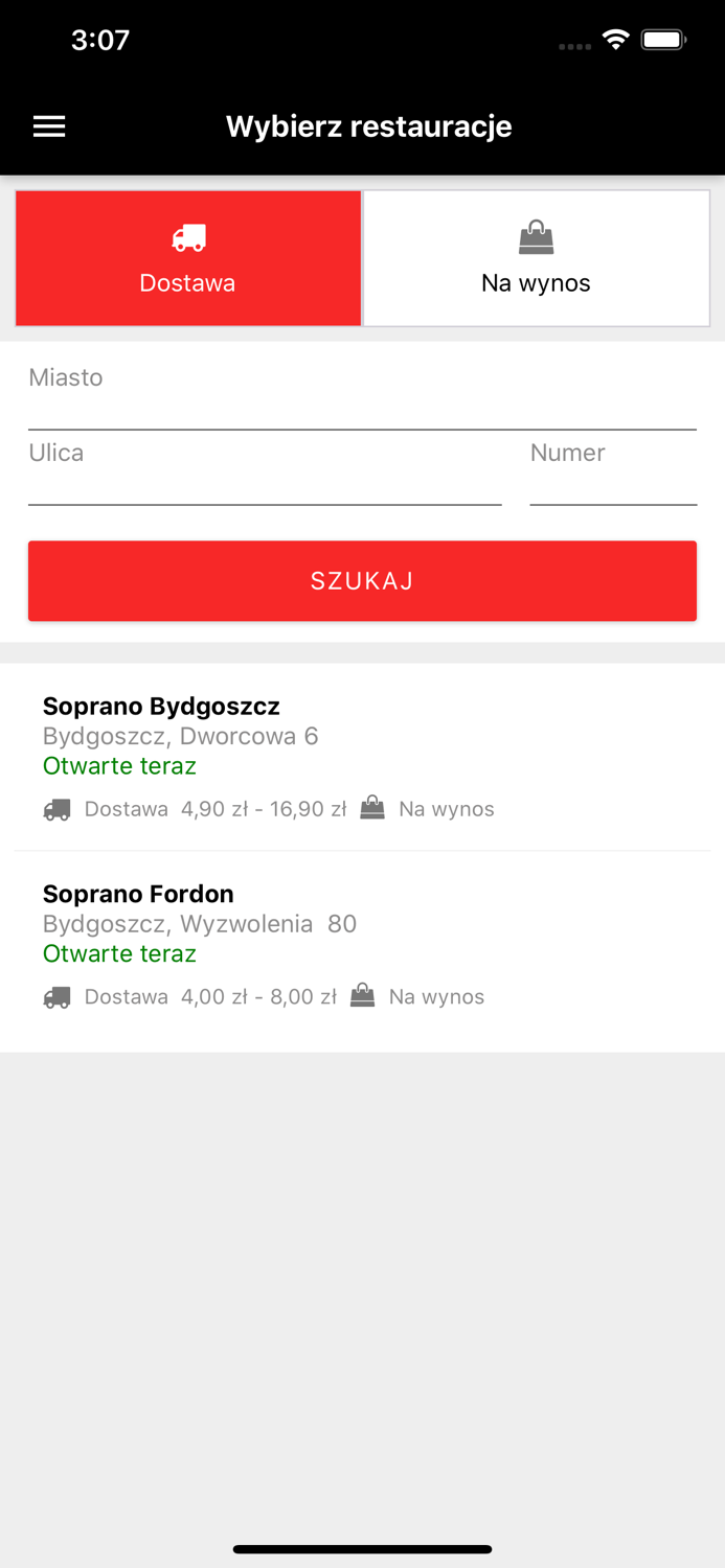 Pizzeria Soprano Bydgoszcz