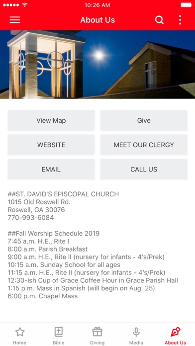 St. David's Episcopal Roswell screenshot 3