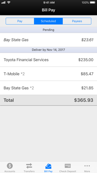 Barksdale Federal Credit Union Screenshot