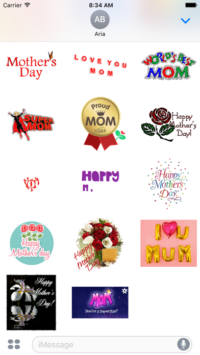 Screenshot #2 pour Animated Happy Mothers Day Gif