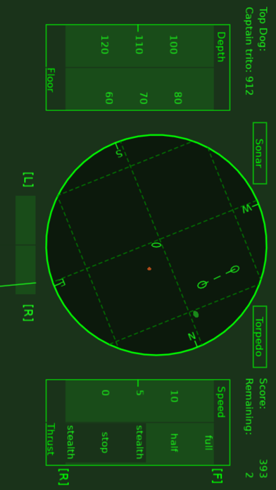 Submarine Sonar Screenshot