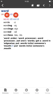 english pronouncing dictionary iphone images 2