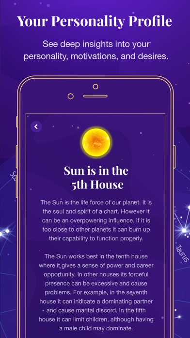 Joni Patry Daily Astrology Screenshot