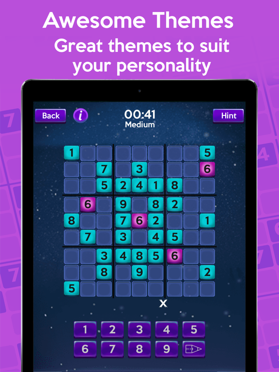 Sudoku ⋆⋆ iPad screenshot 6 - Games app