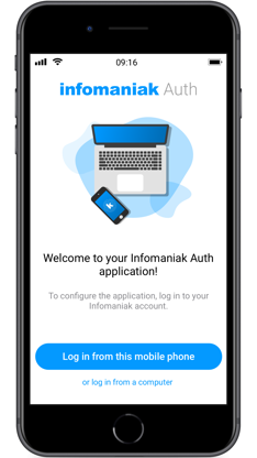 Infomaniak kAuth screenshot 1