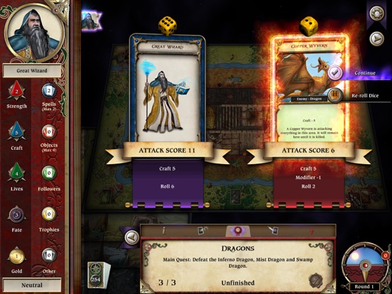 Talisman: Origins iPad app afbeelding 6