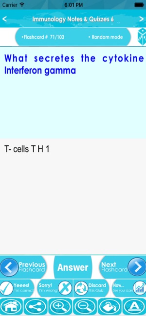 Immunology Exam Prep App : Q&A
