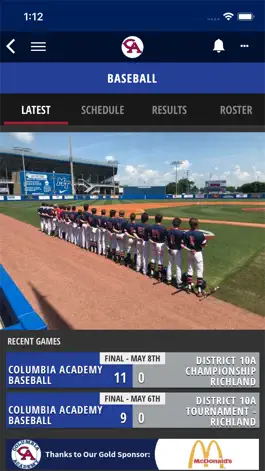 Game screenshot Columbia Academy Sports hack