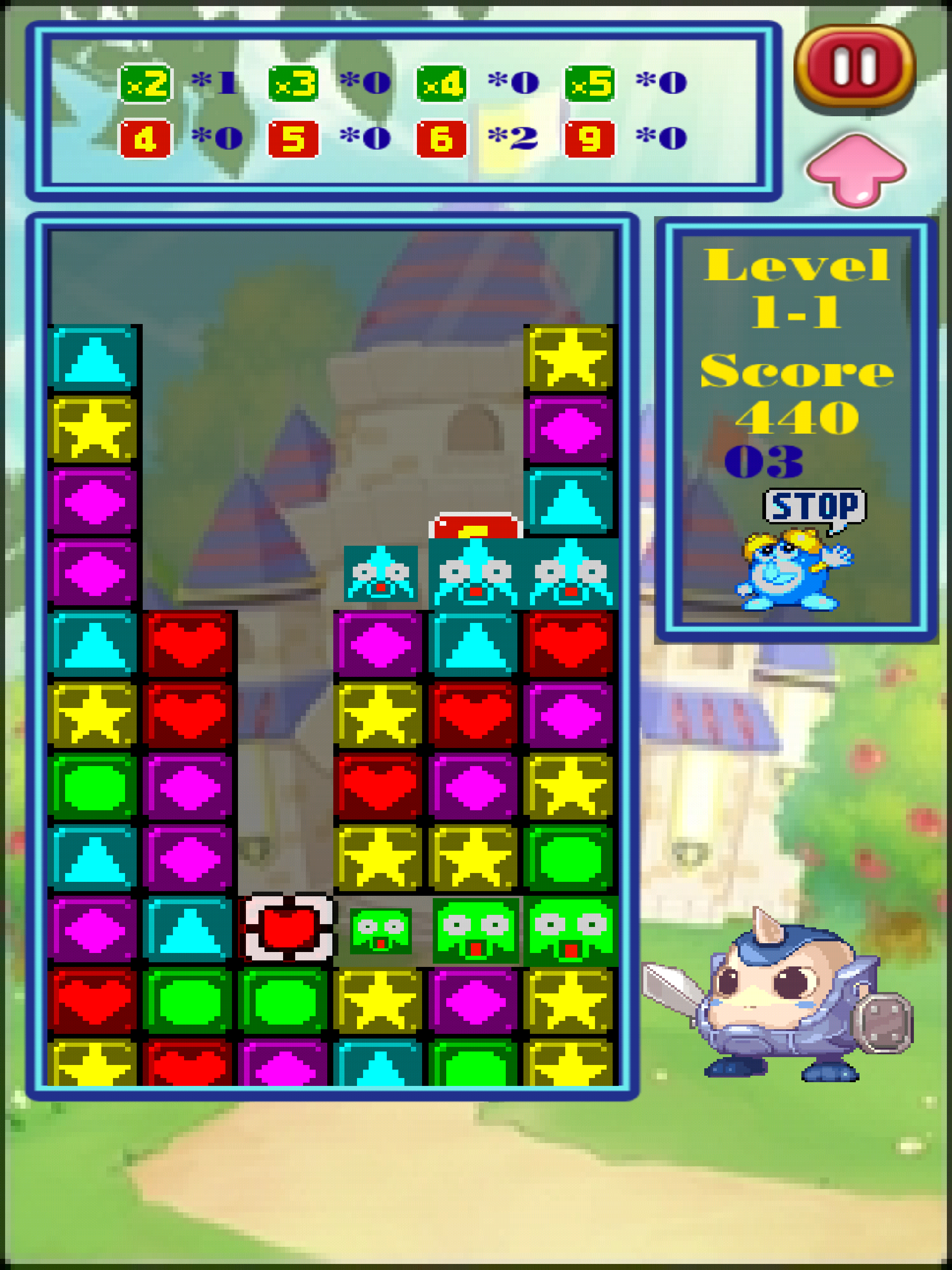 PixelAttack:Block Attack screenshot 7