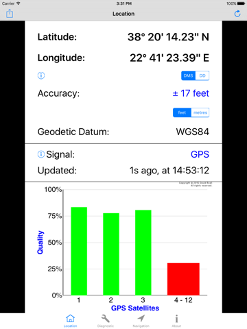 Download GPS Diagnostic: Satellite Test app for iPhone and iPad