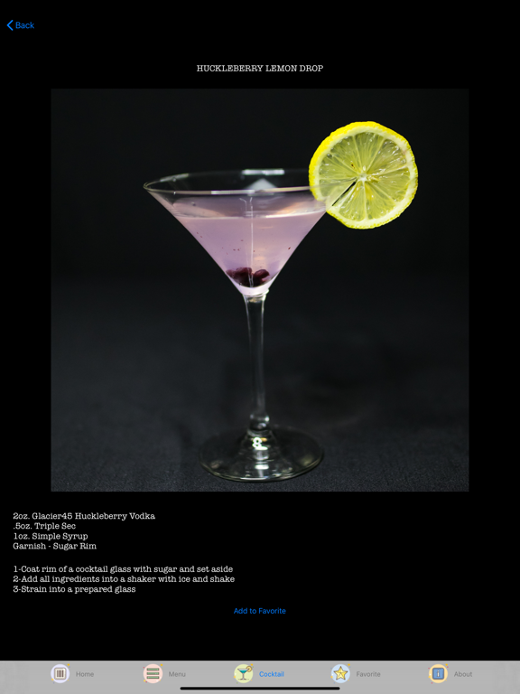 G45 iPad screenshot 3 - Food & Drink app