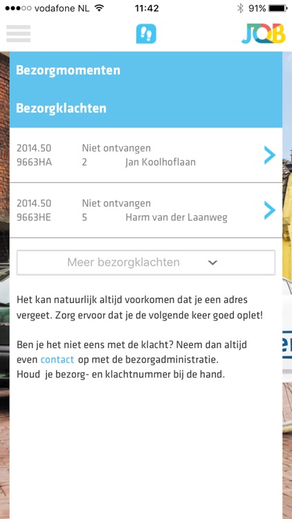 JOB (voor bezorgers) screenshot-3