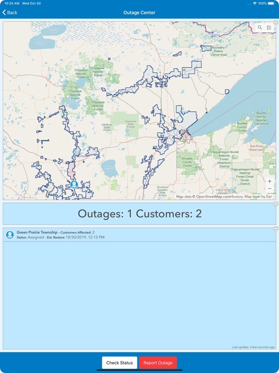 Minnesota Power iPad screenshot 3 - Utilities app