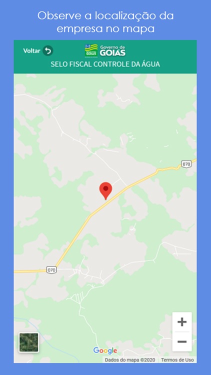 Selo Água Goiás