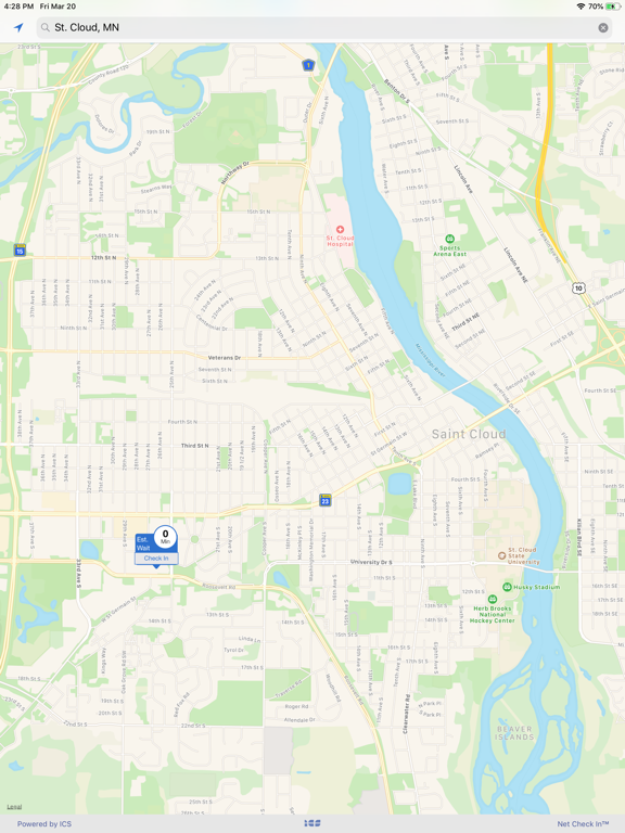 Net Check In - Tenvoorde Ford iPad screenshot 1 - Business app