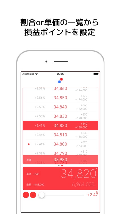 Stocks Calc - 損益額自動計算 screenshot-3