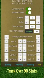 softball stats tracker pro iphone screenshot 2